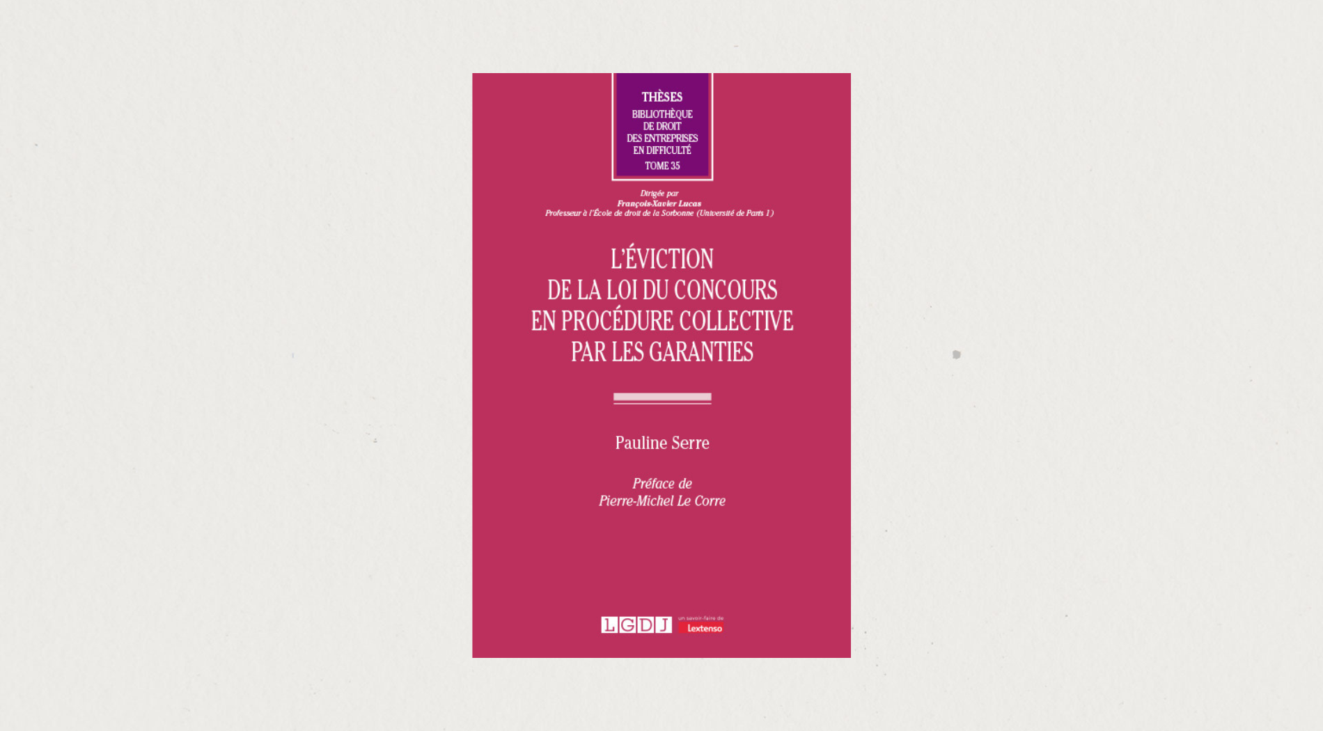 Illustration de l'article L’éviction de la loi du concours en procédure collective par les garanties